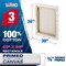 30 x 36 inch Stretched Canvas 12-Ounce Triple Primed, 3-Pack - Professional Artist Quality White Blank 3/4" Profile, 100% Cotton, Heavy-Weight Gesso